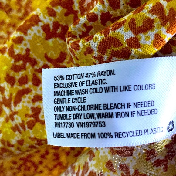 Universal Thread Top Puff Sleeve Prairie Shirt New with Tags Size XS - Picture 14 of 15